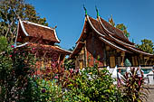 Wat Xieng Thong temple in Luang Prabang, Laos.  